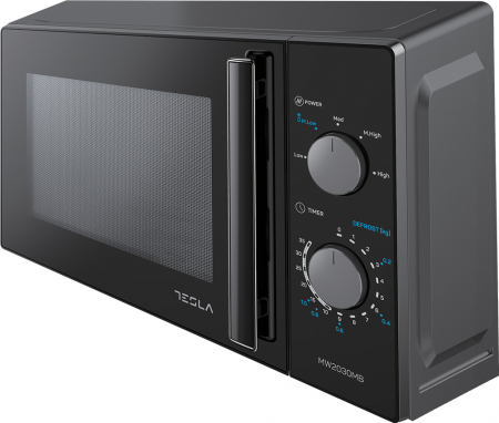 Cuptor cu microunde Tesla MW2030MB 20L, 700W, mecanic, Negru [1]