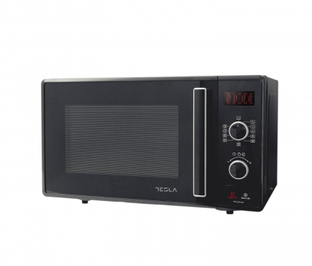 Cuptor cu microunde Tesla MW2391MB 23L, 900W, grill, gătire epres, sistem blocare copii, digital, Negru [3]