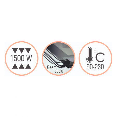 Cuptor Electric Albatros A28B2 – 28L, Putere 1500W, Geam Dublu, Rezistență Sus/Jos, Control Temperatură 90–230°C, Culoare Neagră [1]