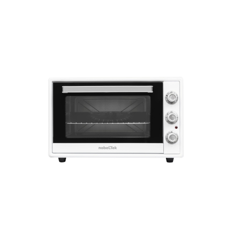 Marelvi - Cuptor electric NobeLTek, 60L, 2000W, grill, timer, termostat, sticla dubla, ventilator, iluminare, alb