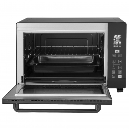 Cuptor electric Samus CSDN-48BRCL3, 48 litri, 12 programe, grill, rotisor, convectie, dezghetare, functie mentinere la cald, afisaj electronic, timer, Negru [1]