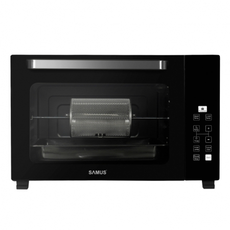 Cuptor electric Samus CSDN-48BRCL3, 48 litri, 12 programe, grill, rotisor, convectie, dezghetare, functie mentinere la cald, afisaj electronic, timer, Negru [5]