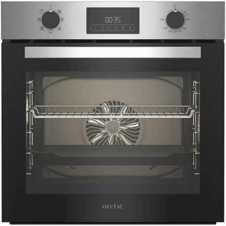 Cuptoare - Cuptor incorporabil Arctic ARVIE1130XM, Electric, 71 l, Autocuratarea catalica, Timer digital, Grill, Clasa A, Inox