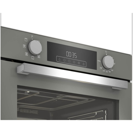 Cuptor incorporabil Arctic ARVIE1430MGM, Electric, 71 l, Autocuratarea catalitica, AeroCooking, Control touch, Clasa A, Manhattan Grey [4]