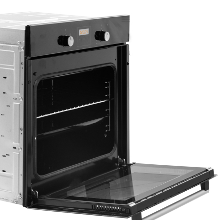 Cuptor incorporabil electric NobelTek NBIO-627BK-1, 7 functii, timer digital, 60L, sticla dubla, ventilator de racire, Negru [2]