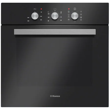 Marelvi - Cuptor incorporabil Hansa Fine Design, programator, 8 functii, grill, ventilator, 62 L, clasa A, negru