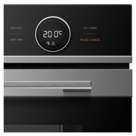 Cuptor incorporabil HEINNER HBO-M7210GCDRC-GIX, electric, 72L, clasa A+, 10 funcții, autocurățare catalitică, panou Touch, funcție Pizza, Grill, ventilare, blocare copii, inox [5]