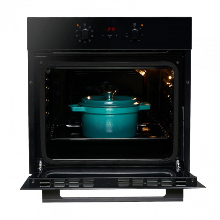 Cuptor incorporabil Heinner HBO-V659GCD-GBK, 65 l, 9 functii, Multifunctional, Grill, Ventilatie, Timer, Display touch, Clasa A, Sticla neagra [3]