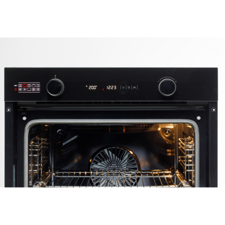 Cuptor incorporabil LDK 1073BK PREMIUM, Clasa A, Capacitate 73 l, 10 functii, 4 tavi, Grill, Dezghetare, Timer, Iluminare cuptor, temperatura reglabila pana la 300°C, Negru [3]