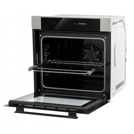Cuptor incorporabil LDK 1473BKIX PREMIUM, Clasa A, Capacitate 73 l, 10 functii, 4 tavi, Grill, Dezghetare, Timer, Iluminare cuptor, Control Touch, Temperatura reglabila pana la 300°C, Negru/Inox [1]