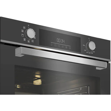 Cuptor incorporabil multifunctional Beko, 72l, Clasa A+, 9 functii de gatire, AEROperfect, 3D Cooking, LED display, autocuratare catalitica, functie curatare SteamShine, Sticla Zara Grey [3]
