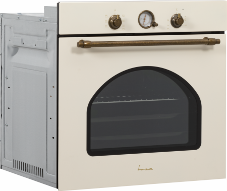 Cuptor incorporabil rustic Fram FBO-S607GCAR-RBG, 60 l, 7 functii, Display analog, Bej [1]