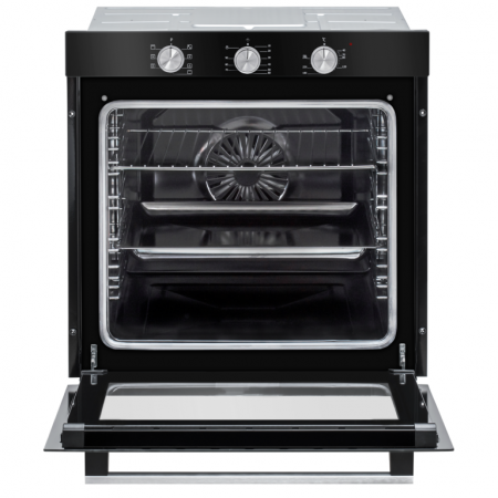 Cuptor incorporabil Samus SC8170BGTV, clasa energetica A,  7 functii, grill, ventilatie, timer mecanic, 2500 W, Negru [1]
