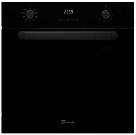 Cuptor electric incorporabil Tornado Simphony, 73 l, soft close, 9 functii, Clasa A, Negru [12]