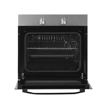 Cuptor incorporabil VIVAX BO-624MH X, Electric, Clasa A, 62L, Trei programe, Grill, Temperatura ajustabila, 2200W, Lumina, Ventilatie tangentiala de racire, Sticla neagra [3]