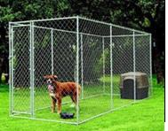 ZOOTEHNIE - Cușcă, padoc, țarc exterior câini Micul Fermier 4x2x1,8m FA G01 MF-TC1004-S001-G01
