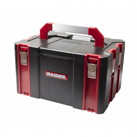 Truse de scule - Cutie scule pentru sistem modular mobil 44х32х25.5cm Raider Power Tools