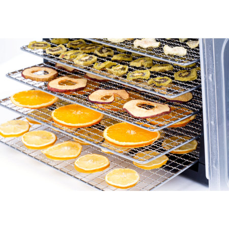 Deshidrator alimente, capacitate 7 tavi 375x300 mm, afisaj digital, 500W [2]