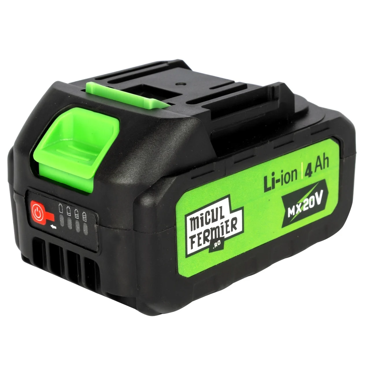 Drujba electrica pe acumulator Micul Fermier, 2 Acumulatori 20V/4.0 Ah, Încărcător Dublu Loc,16" Brushless [4]