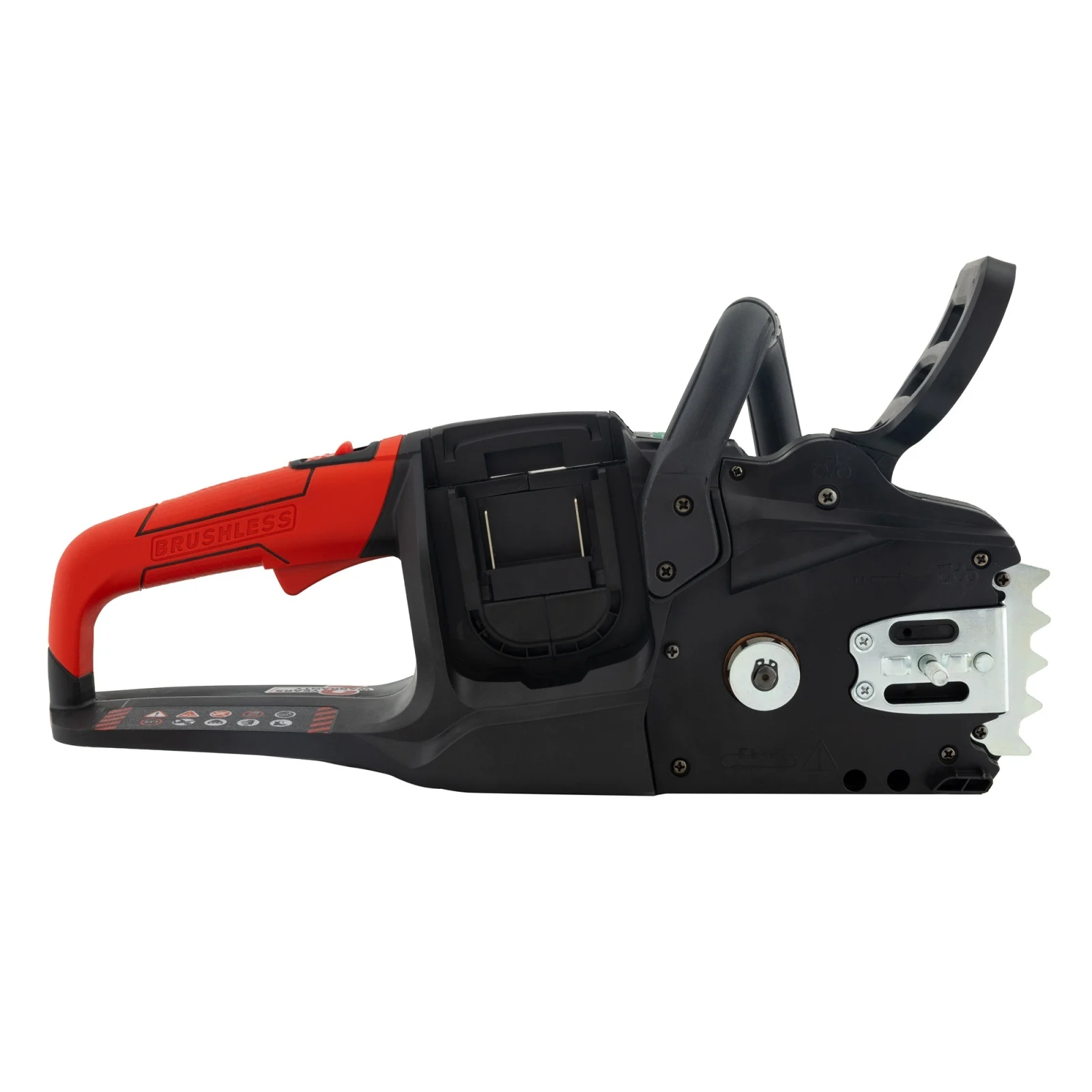 Drujbă Electrică  pe Acumulator YM.116 Yamamoto – Motor Brushless, Lățime Lamei 14'', 2 Acumulatori 20V/4.0Ah, Încărcător Dublu Loc, Oprire Siguranță, Întinzător Lanț Auto-Tensionat [3]