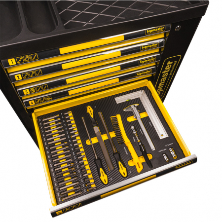 Dulap scule 7 sertare echipat 219 piese Topmaster pro [8]