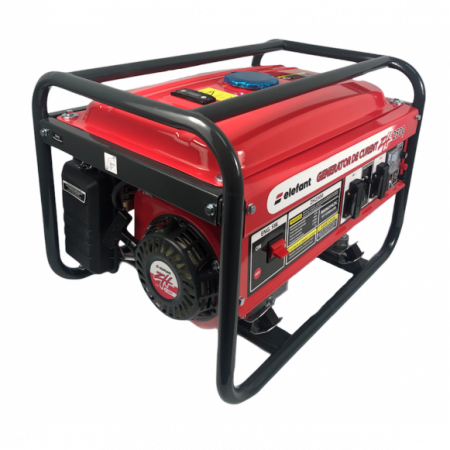 Generator pe Benzina Elefant ZH 2500, Monofazat, 2.2 kW, 230 V, 1 Cilindru, 4 timpi, Racire cu aer, Pornire electrica [1]