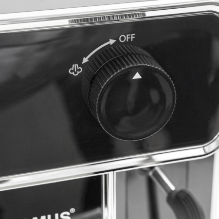 Espressor cafea Samus Automatico, automat, rasnita incorporata, cafea boabe,, 5 nivele de macinare, sistem cappuccino, oprire automata, protectie supraincalzire, Negru [6]