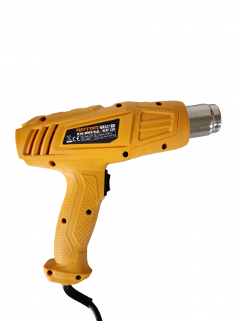 Suflante cu aer cald - Feon industrial, ROTOR RHG2100, putere 2100 w, debit aer 600 L/min, 4 duze interschimbabile