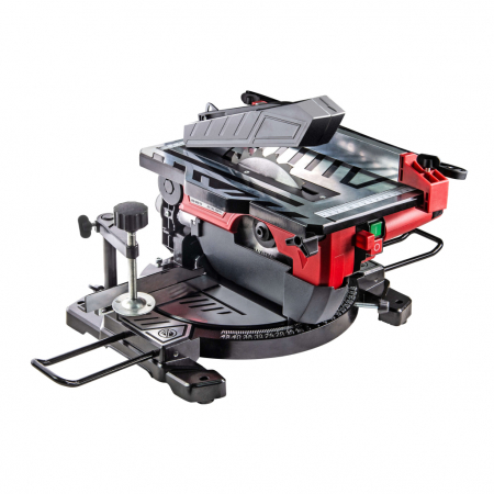 Ferastrau circular 2 functii semi-stationar si de masa ø210mm 1200W RD-MS10 Raider Power Tools [3]