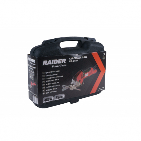 Ferastrau circular Raider, disc de 85mm 480W, turatii 4000 rpm, RD-CS24 [4]