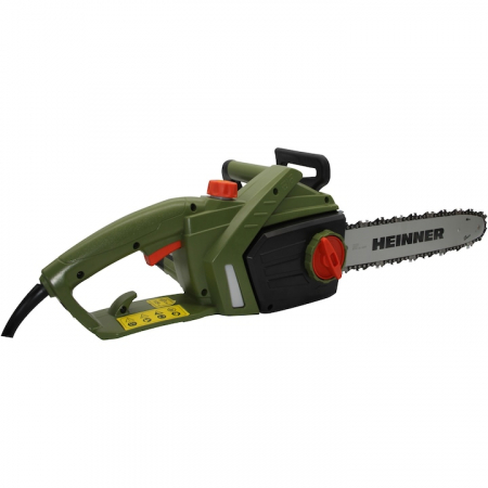 Drujba electrica (fierastrau) cu lant Heinner VDE002, 1800 W, 230 V, 35 cm lungime lama, 13.5 m/s viteza lant, 9.53 mm (3/8) pas lant [6]