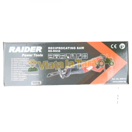 Fierastrau sabie 900 w, RD-RS32, 115 mm, viteza reglabila 2 lame [4]
