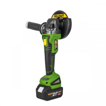 Flex pe acumulator Procraft PWA 216, 21V, 8500 RPM, 125 mm BRUSHLESS [8]