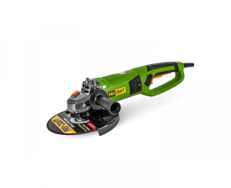 Flex Polizor Unghiular Procraft PW 2550, 2.55 kW, 6500 rpm, Panza 230 mm, pornire lenta + Maner 180 grade [8]