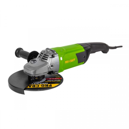 BRICOLAJ - Flex Polizor Unghiular Procraft PW 2650, 2.65 kW, 6500 rpm, Panza 230 mm, pornire lenta