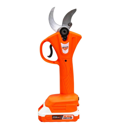 GRADINA - Foarfecă electrică de grădină RMX 370, 840W, fără perii, 37 mm, acumulator Li-Ion 20V 4Ah, tăiere rapidă, set complet cu accesorii, puternică și eficientă