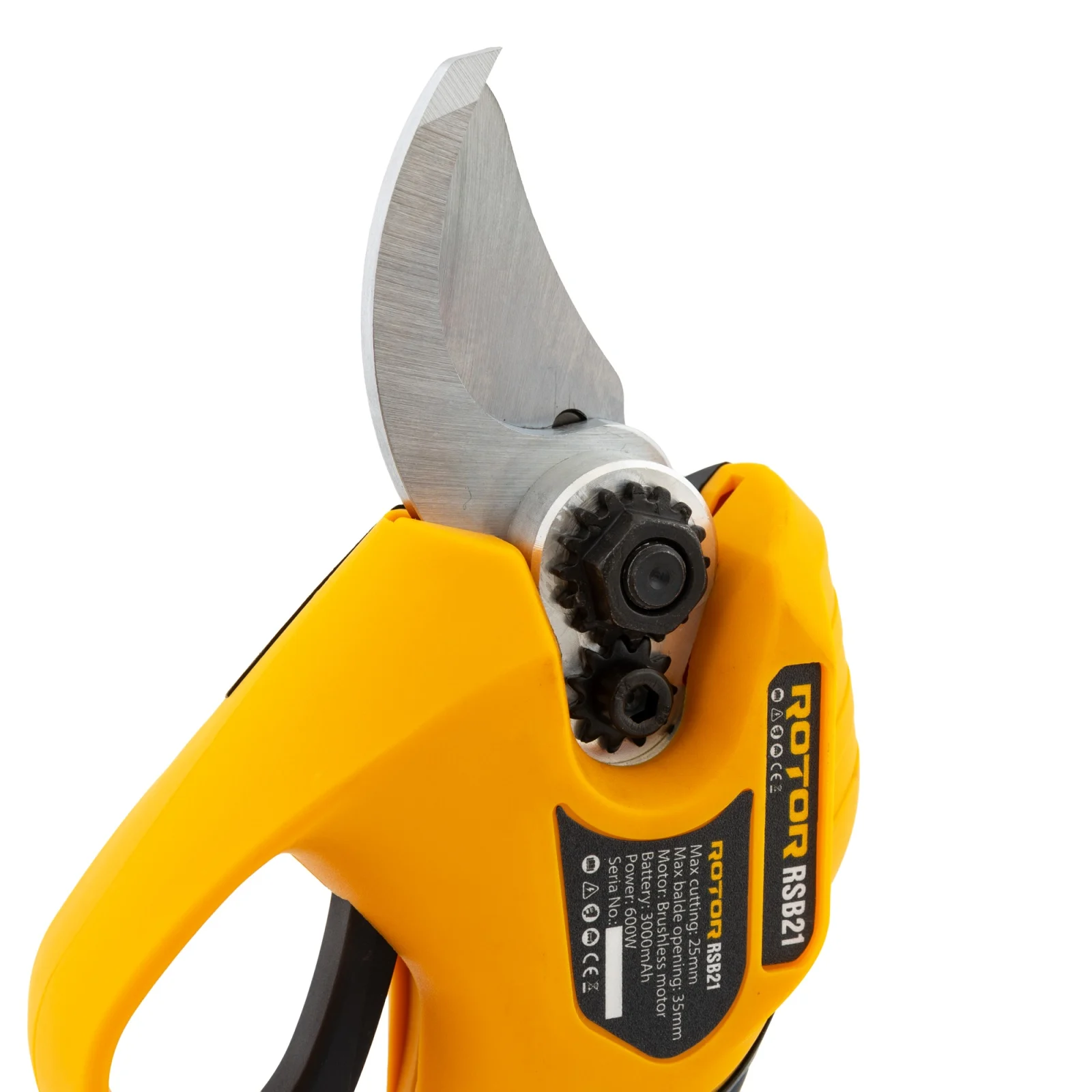 Foarfeca pe acumulator ROTOR RSB21, 2 acumulatori 21V 3Ah, taiere 2.5 cm [6]