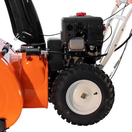 Freză de zăpadă Everest 603, motor Loncin Winter Engine 9 CP, 270 cc, pornire electrică la cheie, lățime de lucru 76 cm, refulare 15 m, mânere încălzite, far LED [2]