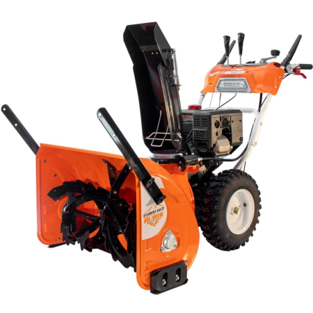 Freze de zapada - Freză de zăpadă Everest 603, motor Loncin Winter Engine 9 CP, 270 cc, pornire electrică la cheie, lățime de lucru 76 cm, refulare 15 m, mânere încălzite, far LED