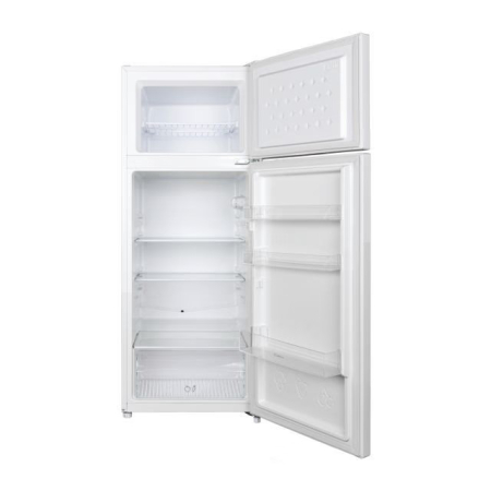 Frigider 2 usi, Candy, 211 litri, 143cm, static, calsa E, alb [1]