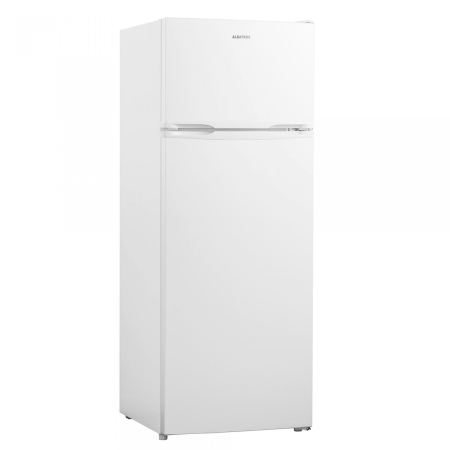 Frigidere - Frigider Albatros cu congelator FA285IME, 206 L, Motor Inverter, Clasa E, Dezghetare Automata, Usi Reversibile, Iluminare LED, Alb