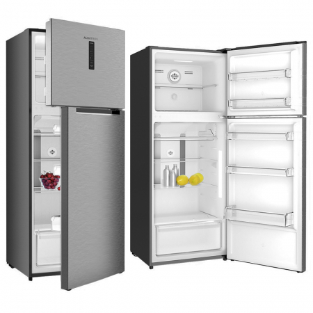 Frigider cu 2 usi Albatros FA58NFXE, 415 L, Full No Frost, Clasa energetica E, Functie Power Cool, H 178 cm, Inox/laterale argintii [1]