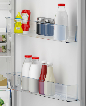 Frigider cu 2 usi Beko RDSE465K40WN, Static, 437 L, 185 H, Consum anual energie (kWh): 254 kWh, Clasa energetica E, Alb [8]