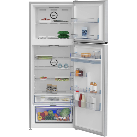 Frigider cu doua usi Beko B5RDNE504LDM, 477 L, HarvestFresh, AeroFlow, Everfresh+, No Frost, Slim tank water dispenser, Display, Clasa E H 186.5 cm, Glossy Grey [2]
