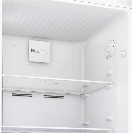 Frigider cu doua usi Beko RDNE350K40XBN, 313 l, NeoFrost Dual Cooling, HarvestFresh Compresor ProSmart Inverter, Clasa E, H 172 cm, Metal Look [4]