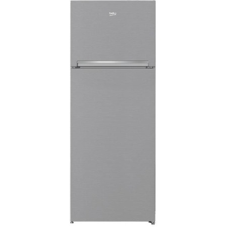 Aparate frigorifice - Frigider cu Doua Usi BEKO RDNE455K40XBN, No Frost, 406 l, H 185 cm, Consum anual energie (kWh): 238 kWh, Clasa E, Argintiu