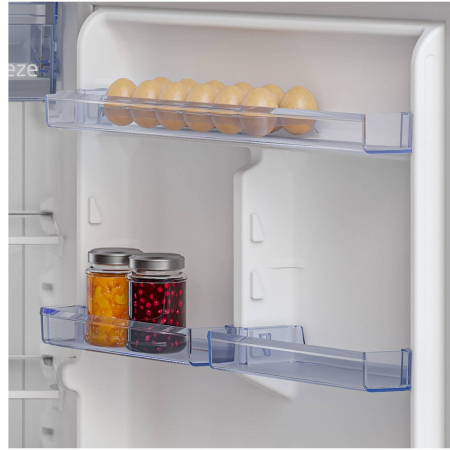 Frigider cu doua usi Beko RDNT401E40SZXBN, 375 l, NeoFrost Dual Cooling, HarvestFresh, NutriFreeze, Display touch control, No Frost Freezer, Clasa E, H 172 cm, Inox [6]