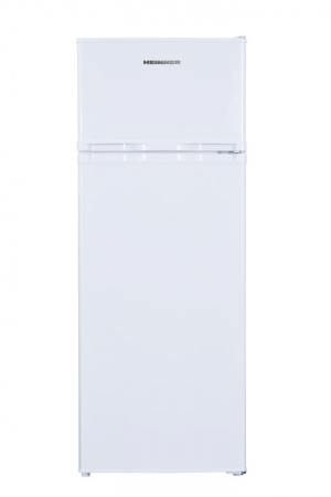 BUCATARIE - Frigider cu doua usi Heinner HF-H2206E++, 206 l, Clasa E, 3 rafturi de sticla, H 143 cm, Alb