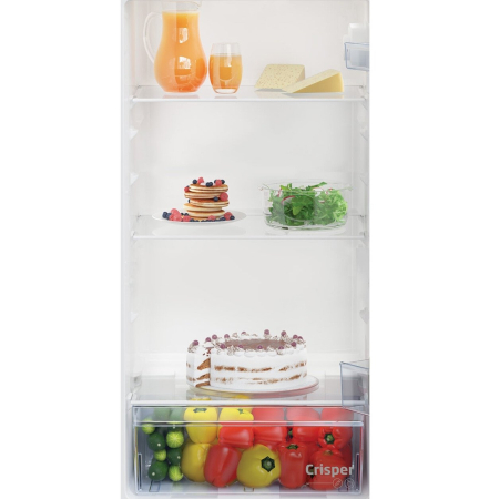 Frigider cu doua usi incoporabil Beko BDSA250K4SN, 220 l, Termostat reglabil, Clasa E, Consum anual energie (kWh): 186 kWh,  H 144.8 cm, Alb [3]