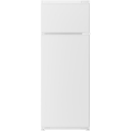 Aparate frigorifice - Frigider cu doua usi incoporabil Beko BDSA250K4SN, 220 l, Termostat reglabil, Clasa E, Consum anual energie (kWh): 186 kWh,  H 144.8 cm, Alb